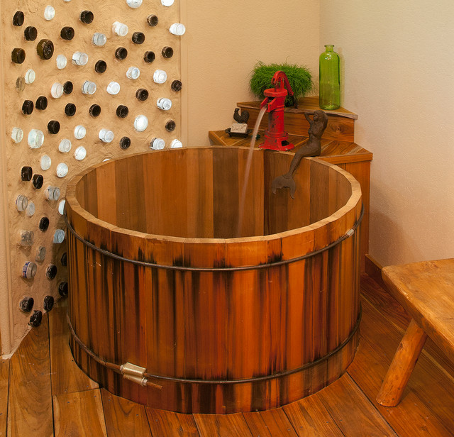 деревянная ванна фото 3