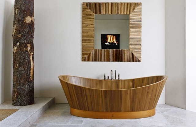 деревянная ванна фото 2